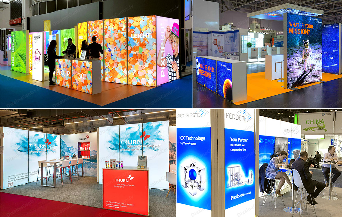 Izstazu Stendi Gaismas Mobilnie Vistavocnie Svetovie Trade Fair Lightboxes 2025