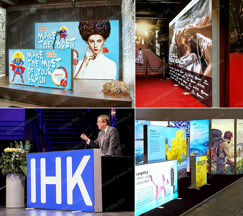 08 Pixlip GO Mobile Lightboxes Design Event Displays Counters Stands 2025