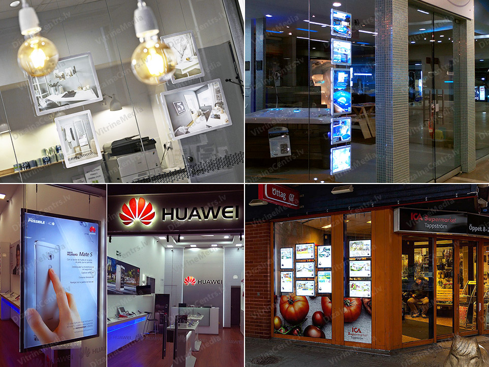 03 VitrineMedia Lighted LED Displays Retail Shoping Centers Markets 2024
