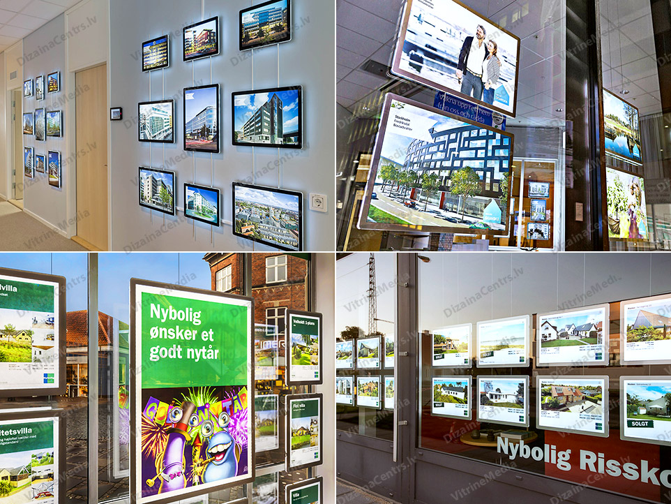 VitrineMedia Lighted Displays 2025 05 VitrineMedia Lighted Displays LED Lightboxes Real Estate Agencies 2025