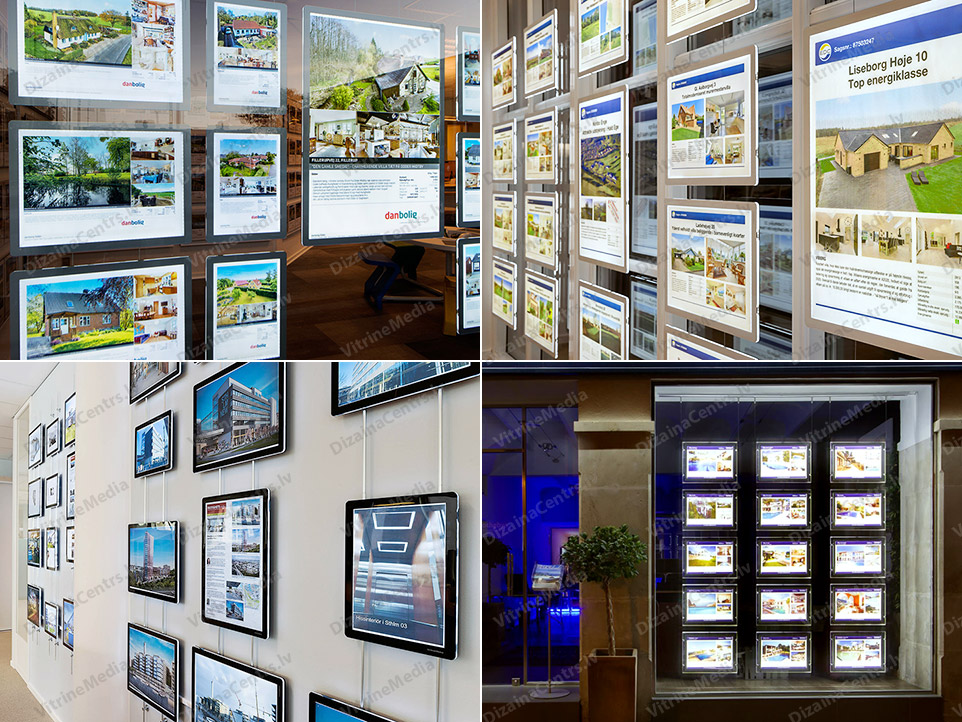 VitrineMedia Lighted Displays 2025 07 VitrineMedia Lighted LED Displays Real Estate Dealers Agencies 2025