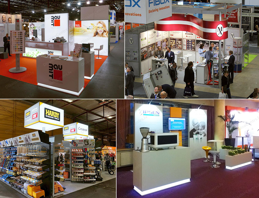 Izstazu dizains stendi Vistavocnie sistemi Exhibiton booth design 2023