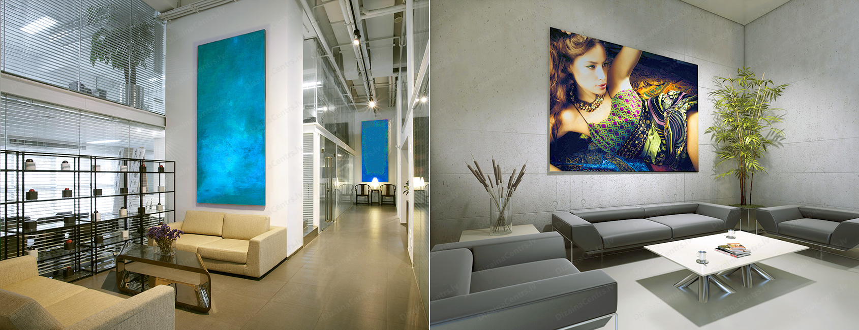 Sienas panno lielformata kanvas apdrukatas interjera dizaina gleznas 2025