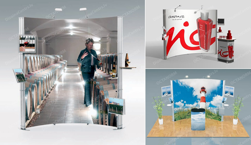 Pop Up Stendi 2025 PopUp D400 Stendi Degustāciju Plaukti Letes 2025